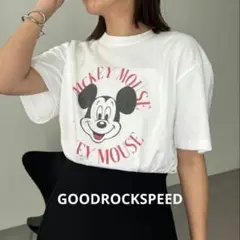 10/15までSALE❗■GOODROCKSPEED■ミッキーＴシャツ★美品★