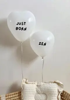 ニューボーンフォト バルーン バースデーバルーン 誕生日ステッカー 誕生日