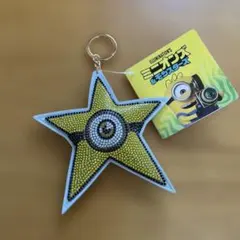 ミニオンズ＆モンスターズ ラインストーンデコキーホルダー スター 星 未使用品