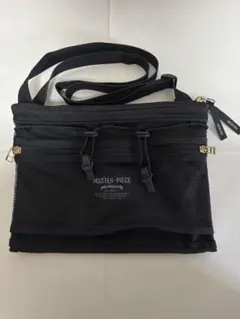 【週末限定値下】MASTER-PIECE ブラック サコッシュ ショルダーバッグ