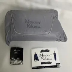 モスコビーリッチダウン軽い・薄い・コンパクト！マルチユースなモバイルダウンキルト