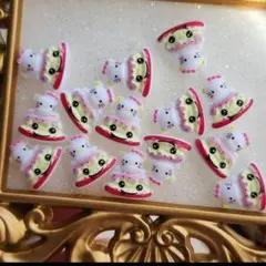 キティちゃんネイルパーツ