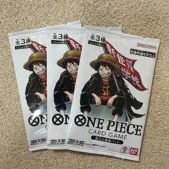 3パック】新品未開封 ONE PIECE CARD GAME 頂上の強者パック - メルカリ