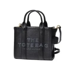 新品■マークジェイコブス ザ レザー クロスボディ ミニ トートバッグ ブラック