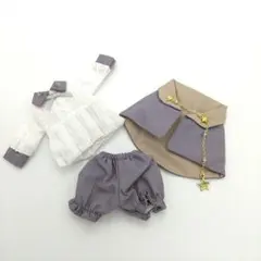 ラス1☆オビツ11 ねんどろいどどーる　魔法使いセットブルーグレー