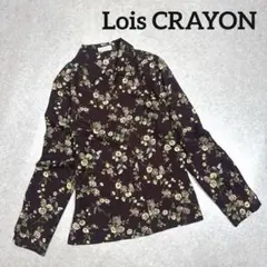 Lois CRAYON ロイスクレヨン 長袖 ブラウス シャツ 花柄 総柄 Mのサムネイル