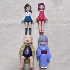 ゲゲゲの鬼太郎 砂かけ婆　子泣き爺　ねこ娘 ソフビ　フィギュア