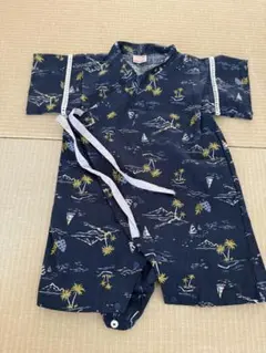 petit main ベビー甚平 ロンパース 70cm