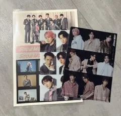 SnowMan タペストリー／W クリアファイル2つ・ステッカー