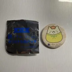 はま寿司コラボ すみっコぐらし オリジナル缶バッジ 第1弾 ねこ ネコ