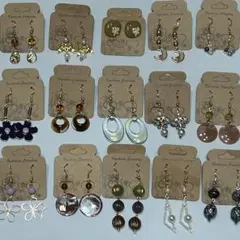 ハンドメイドピアス