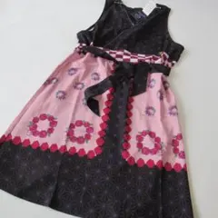 鬼滅の刃 × アナスイ新品ブラック 門禰豆子 カシュクールエプロンのサムネイル