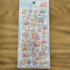 【正規品】カービィ　with　フレンズ プチドロップシール カミオジャパン