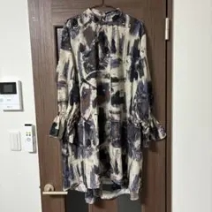 ubn hymns ZAMPA ザンパ チュニック 長袖 柄 Mサイズ