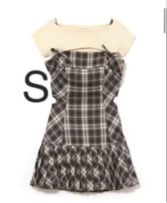 正規品 ANDMARY Nadia check pleats mini - メルカリ