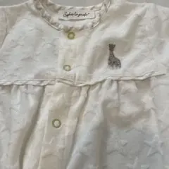 Sophie la girafe 星柄ロンパース
