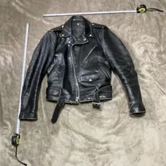 茶芯 渋さ最高 ダブルライダース FREEDOM TALON ダメージ加工 34