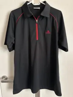adidas golf ハーフジップ　メンズ　ゴルフウェアLサイズ