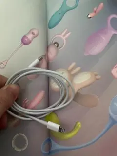 USB充電ケーブル ホワイト