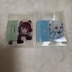 にじさんじ　チョコエッグ　ミニアクリルスタンド　戌亥とこ　リゼ・ヘルエスタ