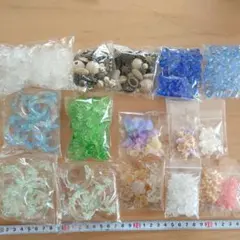 ハンドメイド用 アクリルビーズ パーツセット