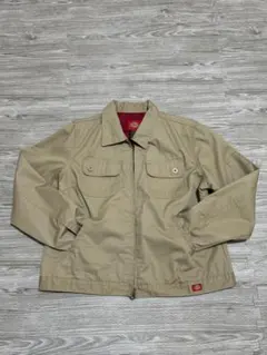 Dickies ディッキーズ ワークジャケット ベージュ Mサイズ相当 美品