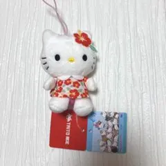 ハローキティ　Myハローキティマスコット　ハイビスカス　タイトー