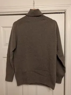 【スコットランド製】MORRIS&SONS タートルネックニット　メンズ　38