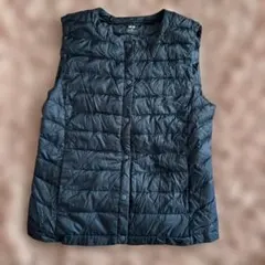 ユニクロ　ダウンベスト　M ネイビー