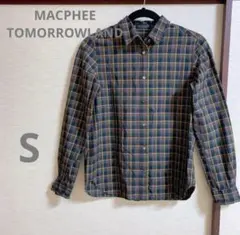 MACPHEE TOMORROWLAND シャツ マカフィー トゥモローランド