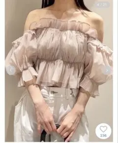 2026年最新】snidel オフショルブラウス ピンクの人気アイテム - メルカリ