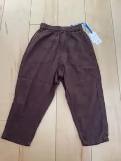 OMNES キッズ ロングパンツ ブラウン 100cm新品未使用のサムネイル