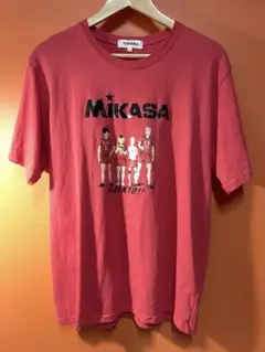 Mikasa ハイキュー!! Tシャツ LL レッド