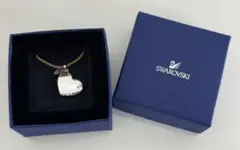 【SWAROVSKI】スワロフスキー ハート ネックレス