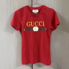 正規品】グッチ（GUCCI ）テニスロゴTシャツ オーバーサイズ M - メルカリ