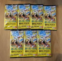 新品未開封 ONE PIECE 神の島の冒険 トレーディングカード 7パック