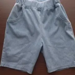 PETIT MAIN デニムハーフパンツ