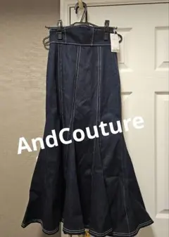 AndCouture デニムマーメイドスカートのサムネイル