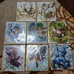 ドラゴンボール色紙　8枚セット