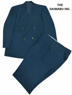 大丸　スーツ セットアップ　深緑系