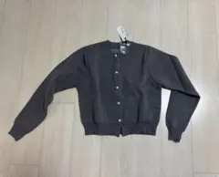 Aina Design グレー クロップドカーディガンM