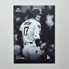 大谷翔平 2025 Topps Black and White
