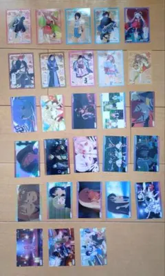 銀魂 神威、銀時、沖田 ガム、バトスピ、Vジャンプカードなど25枚