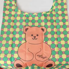 新品　未使用　韓国 エコバッグ　wiggle-wiggle Lサイズ