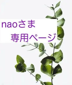 naoさま専用ページ