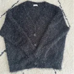 ローリーズファーム　ラメシャギーカーディガンLS