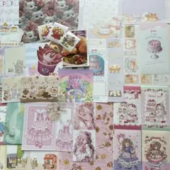Liztetさん　メモ　ダイカット　シール　手紙社 可愛い動物イラストそ