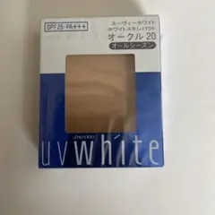 資生堂uv white パウダーファンデーション オークル20 3個 UVホワイト / ホワイトスキンパクト オークル20 (レフィル)の