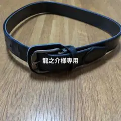 専用ページMizuno 紺合成皮革 ベルト
