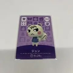 ①どうぶつの森 amiiboカード 第3弾 ジュン 264